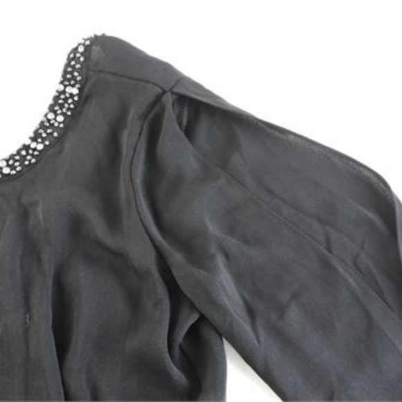 Guess - Beaded V-Back Romper - Picture 5 of 7